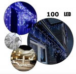 Happy people andy 4 m v&auml;listingimuse tuled &ldquo;tilgad&rdquo; 100LED, sinine flash