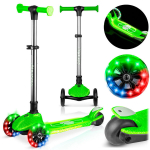 Laste kolmerattaline jalgratas, tasakaaluroller, helendav, Ricokids