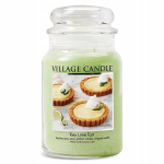 Village Candle Key Lime Tart suur l&otilde;hnastatud sojak&uuml;&uuml;nal