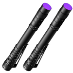 UV LED taskulamp &ndash; 2 tk komplekt, alumiiniumist detektor
