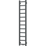 Mexen Bolt vannitoa radiaator, 1500 x 300 mm, 295 W, must