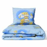 Voodipesukomplekt Ankras, sinine, 2 osa