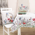 Textile Idea Laudlina Linnud, 140x140 cm