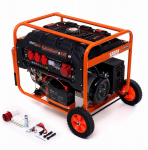 Bensiini kolmefaasiline elektrigeneraator Kraft & Dele KD165, 5500 W 12/230 V/380 V, AVR, elektriline ja k&auml;sitsi k&auml;ivitatav
