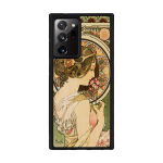 MAN&WOOD naturaalsest puidust &uuml;mbris Samsung Galaxy Note20 Ultra &ndash; Primrose Black (M4869B)