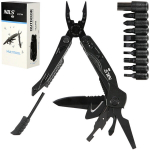 Multitool, mitmeotstarbeline t&ouml;&ouml;riist, Nils Camp, 12-in-1, koos 9 kruvikeerajaga komplektiga