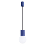 Sollux Lighting ripplamp Halo 1, ultramarino
