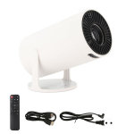 5G WiFi6 miniprojektor 1080P, autofookusega, kaasaskantav