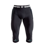 Polsterdatud v&auml;ravavahi 3/4 retuusid Gamepatch Black, XS