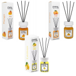 Komplektis 3 puuviljalist kodul&otilde;hna EYFEL, 3 x 120 ml: mango + apelsin + sidrun