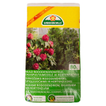 Tierra para rododendros/plantas de hoja perenne/hortensias Greenworld 80L