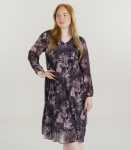 Naiste kleit 234159, pruun/beež, L/XL