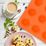 Silikoonvorm, mini muffini k&uuml;psetusvorm muffinitele, v&auml;ikesed muffinid, 20 tk