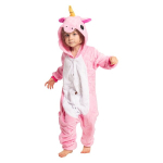 Laste pidžaama Kigurumi Onesie Pegasuse kost&uuml;&uuml;m roosa 115-125 cm, 120/125 cm
