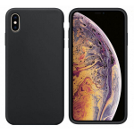 Evelatus iPhone X Premium pehme puutega silikoon&uuml;mbris, must