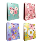 Mitmeotstarbeline kinkekott XL Flowers mix - Ju-Piter