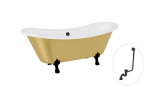 Vann Besco Amelia Glam 190, Gold+Black, sifooniga &uuml;levooluga Klik-klak Black