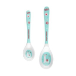 Laste lusikad Canpol Babies Eksootilised loomad, 4/530, t&uuml;rkiissinine, 2 tk.