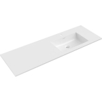 Kraanikauss Mexen Otis, Right, 141 x 46,5 cm, White glossy
