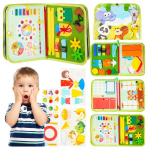 Montessori manipulatiivse hariduse tegevusraamat - kohver