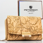 Naiste rahakott Peterson, beež