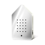 Birdybox Stainless Steel liikumisanduriga k&otilde;lar linnulauluga, roostevaba teras