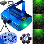 Laser diskoprojektor led disco helisensor dmx statiiv