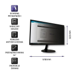 Qoltec 51061 Privacy filter 24" | 16:10