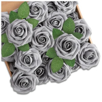 Dekoratiivsed kunstroosid &ndash; 25-osaline h&otilde;bedaste rooside komplekt