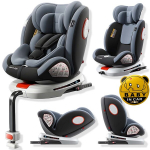 360&deg; p&ouml;&ouml;rlev turvatool LIVMAN C007 ISOFIX kinnitusega, tugijalaga ja kolmnurkse stabiilsusega, 0-36kg