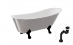 Vann Besco Olaya Glam 160, Silver+Black, sifooniga Klik-klak Black