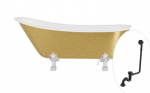 Vann Besco Olaya Glam 160, Gold+Chrome, sifooniga &uuml;levooluga Klik-klak Black
