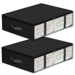 Kapi hoiukottide komplekt 2 tk &ndash; suured mustad kotid 60&times;45 cm