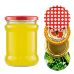 8 tk. 500 ml kaanega purgid moosi, hoidiste, mee jaoks