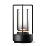 Laetav laualamp &ndash; moodne puutetundlik lamp &ndash; must