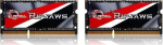 G.Skill Ripjaws DDR3 SO-DIMM DDR3L-1866 CL11-11-11 1.35V 16GB (2x8GB) F3-1866C11D-16GRSL