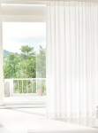 Kardin Chiffon, 140x175 cm, valge