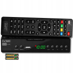Digiboks Televiisori vastuv&otilde;tja DVB-T2, Full HD, HDMI, USB, puldi ja patareidega, Televizijos imtuvas Dvb-T2, Full Hd, Hdmi, Usb, su nuotolinio valdymo pultu ir baterijomis