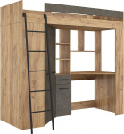 Narivoodi Meblocross Floor L, 200x80 cm, pruun