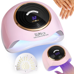 LIVMAN SUN C2 UV-LED-iga manik&uuml;&uuml;ri ja pedik&uuml;&uuml;ri jaoks - eemaldatava alusega, 288W, 63LED