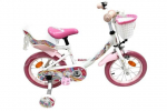 Laste jalgratas Volare Unicorn 14\", valge, Wit