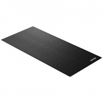 Jooksuraja matt, 60x130x0.4 cm, must, k&otilde;rge tihedusega PVC