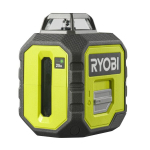 Laseri tase Ryobi RB360GLL 25 m +/- 0,5mm/m