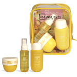 Kehahoolduskomplekt IDC Institute Radiant Skin: du&scaron;igeel, 90 ml + kehahajuti, 30 ml + kehakreem, 50 ml