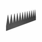 Muruserv, 101.6x15.2x0.15 cm, must, teras