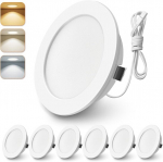 Alusso Lighting 12 V s&uuml;vistatavad LED-valgustid, 6 tk.