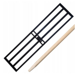 Metallist pinnase tasandamise reha, 125x30 cm + 150 cm vars