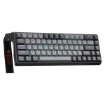 AULA WIN68 HE PRO mehaaniline m&auml;nguklaviatuur, magnetl&uuml;litid, RGB-valgustusega juhtmega mehaaniline m&auml;nguklaviatuur, 60% kompaktne disain, hall-must