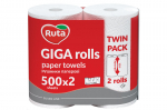 Paberr&auml;tikud Ruta Giga 2 sl, 2 rulli x 500 lehte