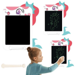 Kirjutamis-/joonistustahvel LCD &Uuml;kssarvik, valge